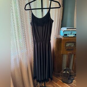 VTG Fringe Detail Dress